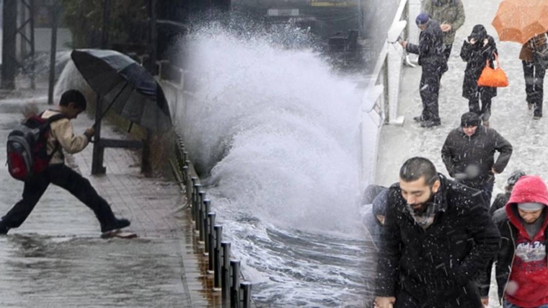 Kar çok fena geliyor! Meteoroloji ve AKOM'dan İstanbul dahil tüm ülke geneline uyarı üzerine uyarı geldi 1