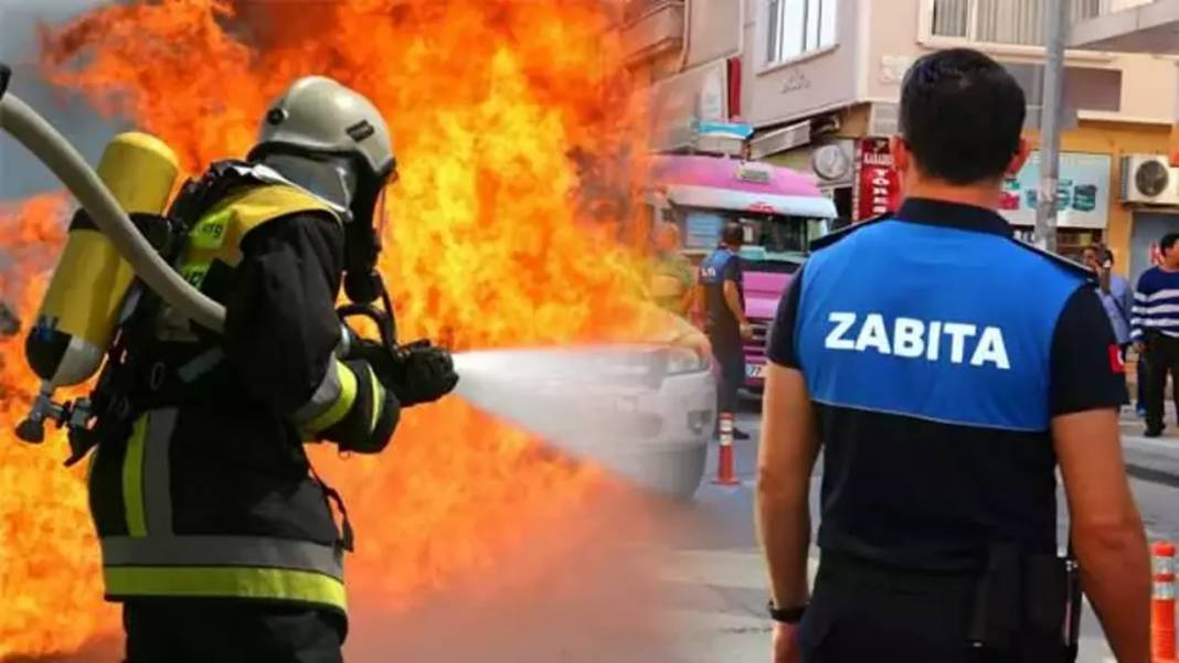 İtfaiye eri, zabıta ve birçok personel alınacak: İşte başvuru şartları 1