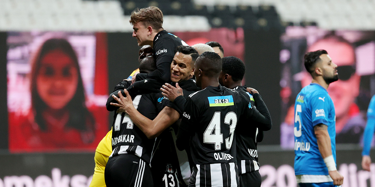Beşiktaş-Erzurumspor maçında gol yağmuru!