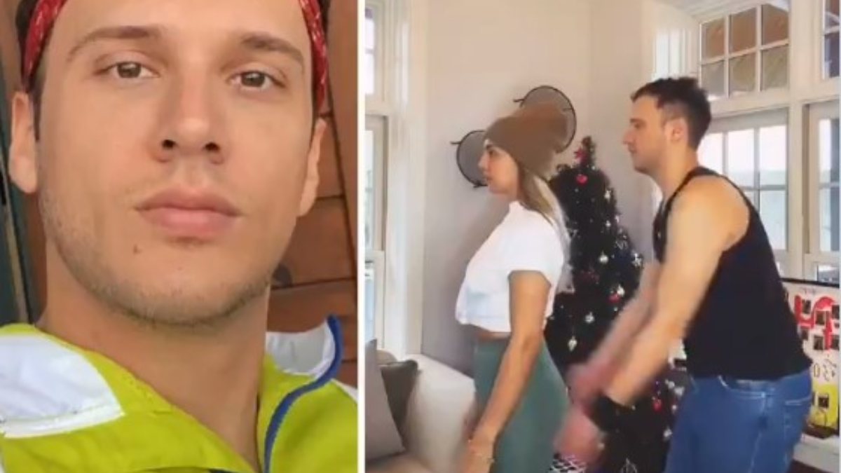 Edis ve Aybüke'den kalçaya şaplak atmalı ilginç TikTok paylaşımı