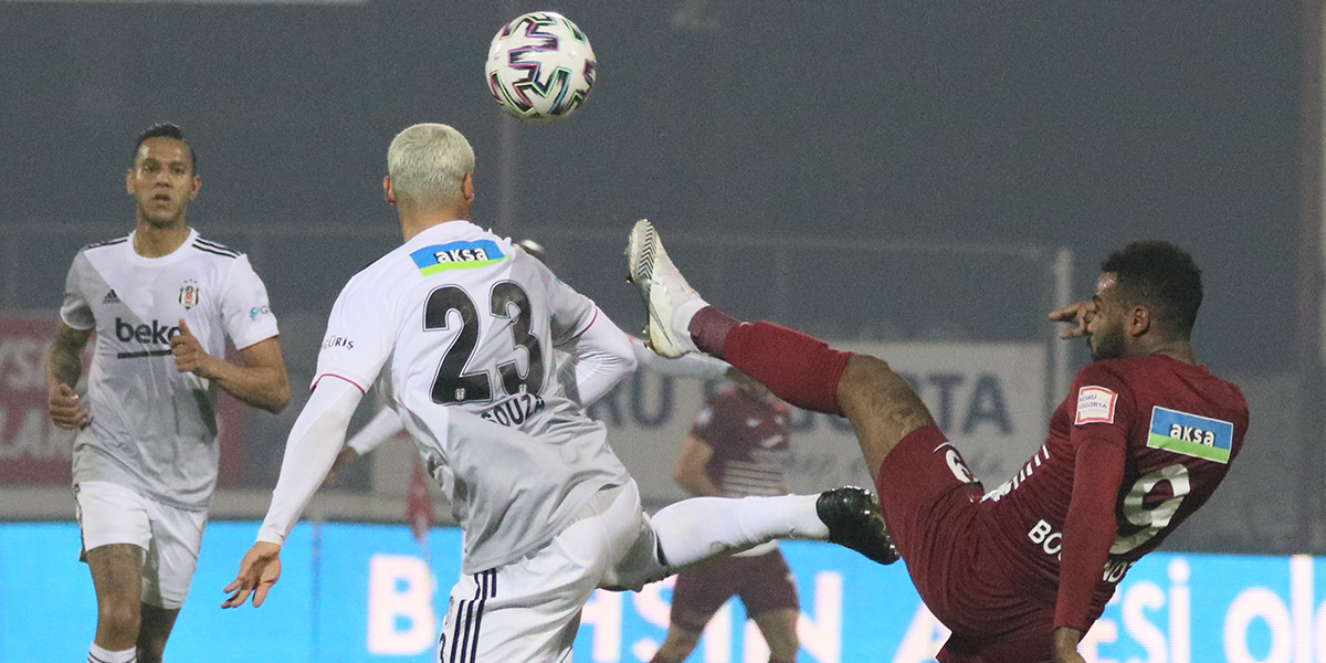 Hatayspor - Beşiktaş maçında 2-2'lik eşitlik