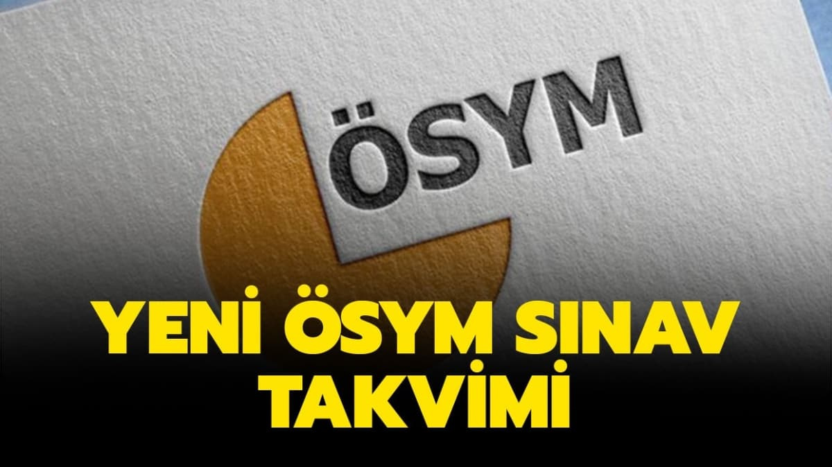 2021 ÖSYM sınav takvimi belli oldu mu? ÖSYM sınav takvimi açıklandı mı son dakika?