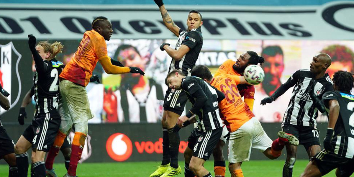 Beşiktaş - Galatasaray derbisinde 2 gol