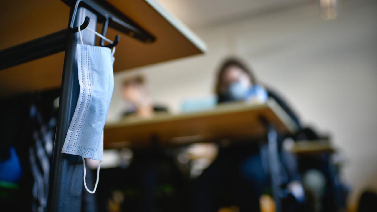 Kırşehir’deki iki lisede yüz yüze eğitime Kovid-19 arası
