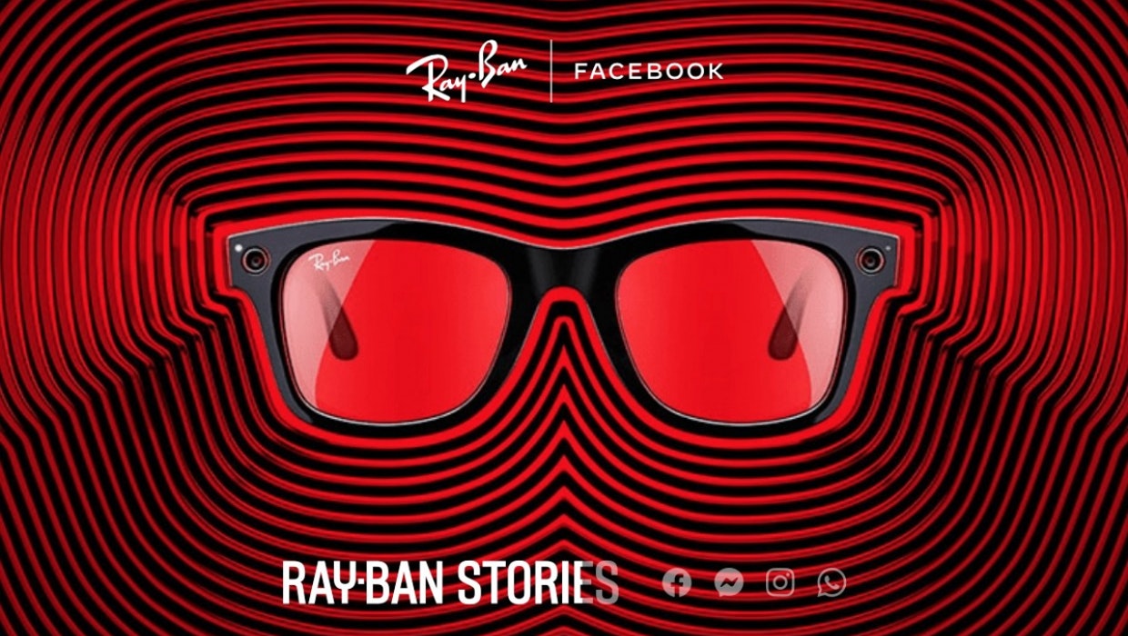 Facebook ve Rayban tarafından ortak üretilen akıllı gözlük tanıtıldı!