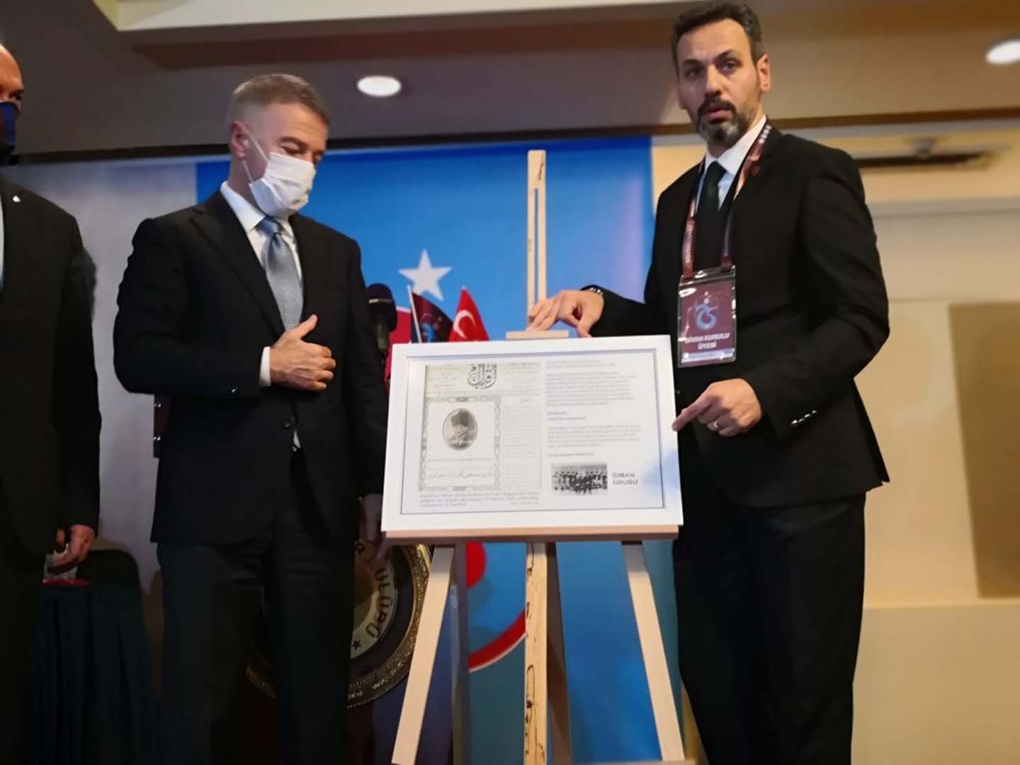Trabzonspor'un fahri başkanı Mustafa Kemal Atatürk!