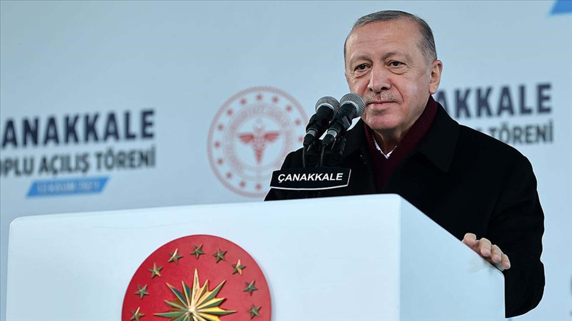 Cumhurbaşkanı Erdoğan'dan Biga'da flaş açıklamalar: CHP, bu İP, HDP hep birlikte terör örgütü PKK’nın yandaşlarıdır
