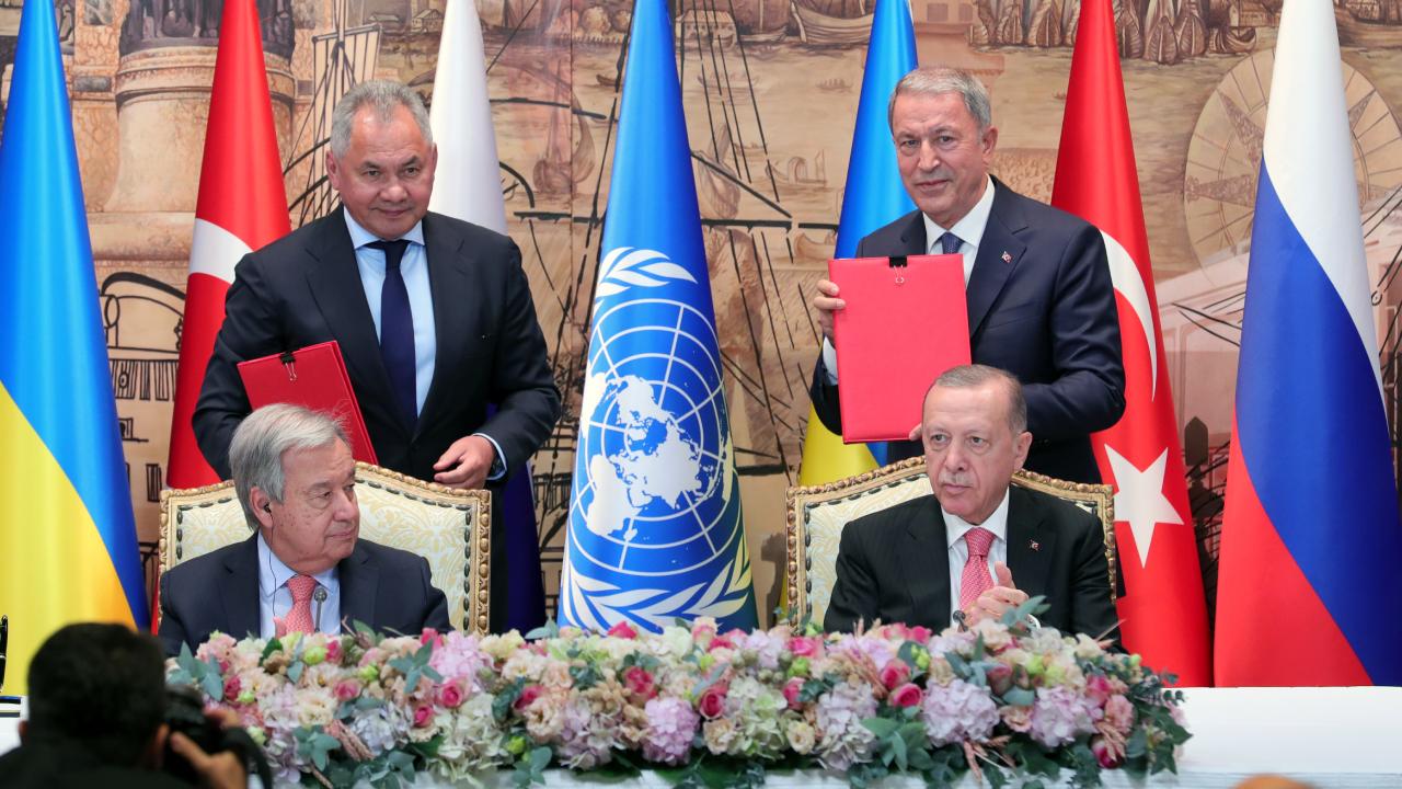 Katar, BAE ve Bahreyn'den BM ve Türkiye'ye tahıl teşekkürü