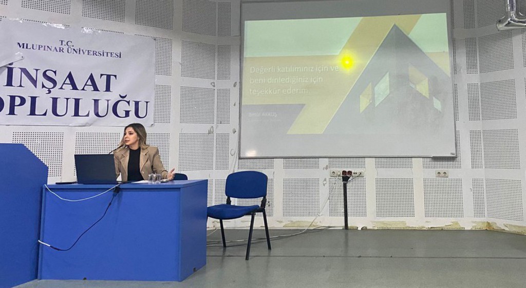 DPÜ İnşaat Topluluğu’ndan Gelişim konferansı düzenlendi