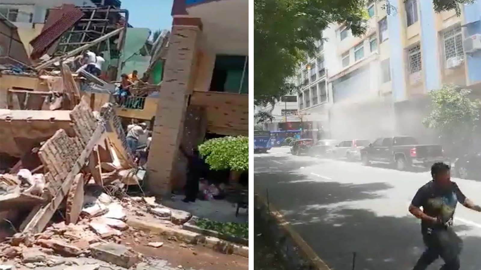 Ekvador'da 6.7 büyüklüğünde deprem meydana geldi! Ölü ve yaralılar var!