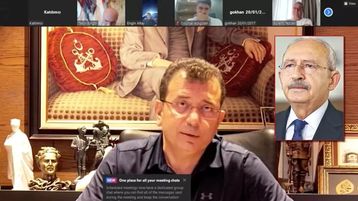 CHP'deki gizemli 'katılımcı'dan çok sert tehdit: Ekrem ve ihanet çetesi sizi uyarıyoruz! Akıllı olun