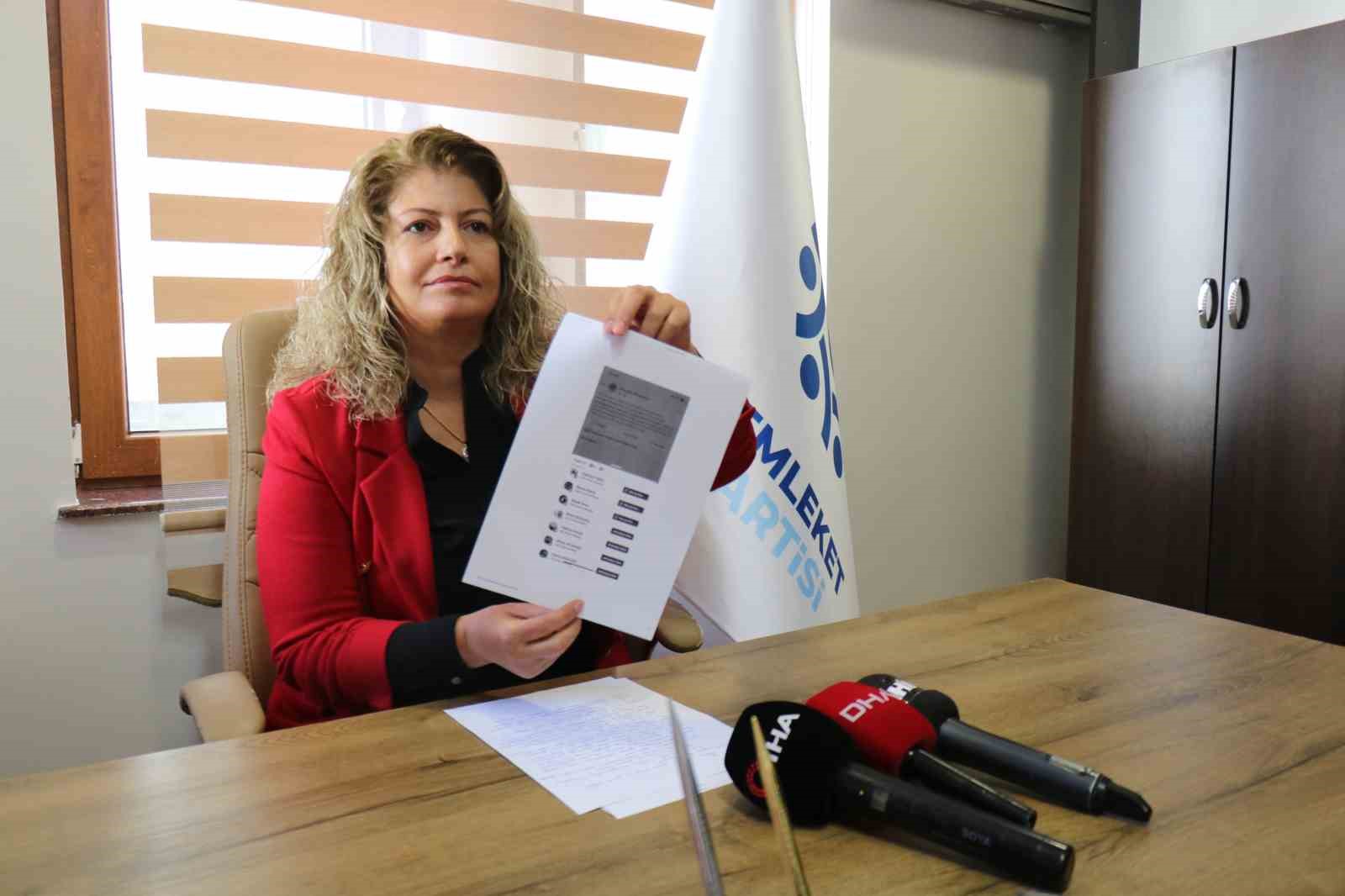 Memleket Partili Gülay Baltalık: "Hangi akıl bir yöneticinin bir kadına bu kadar ağza alınmayacak sözlerini geçerli kılar"