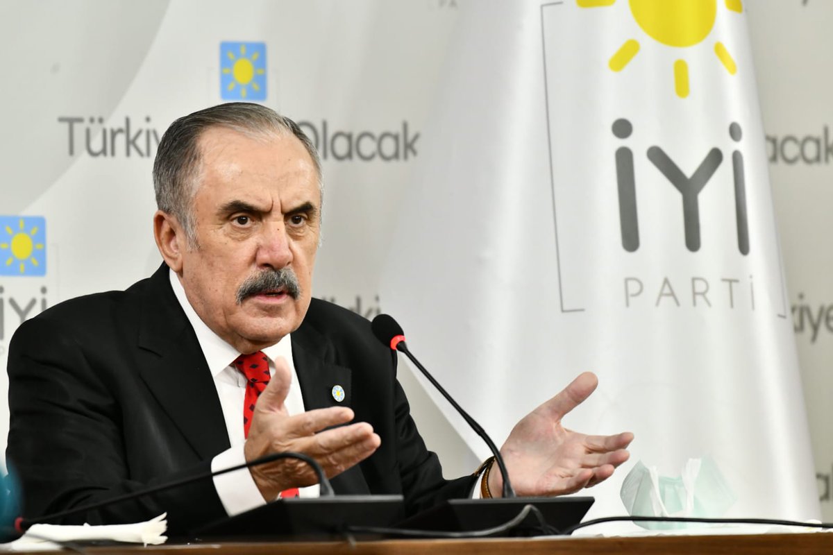İYİ Parti İstanbul milletvekili Salim Ensarioğlu'nu Şeyh Said'le ilgili sözleri nedeniyle disipline sevk etti