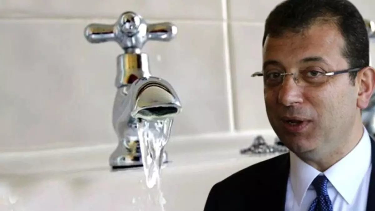 Yetkiyi alan İmamoğlu, vatandaşa acımadı: İstabullu suyu zamlı şekilde kullanacak…