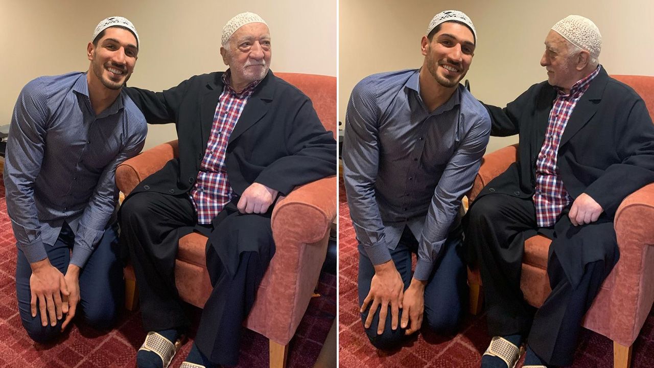 FETÖ'cü Enes Kanter, Terör elebaşı Fetullah Gülen ölüm sonrası paylaşımda bulundu!