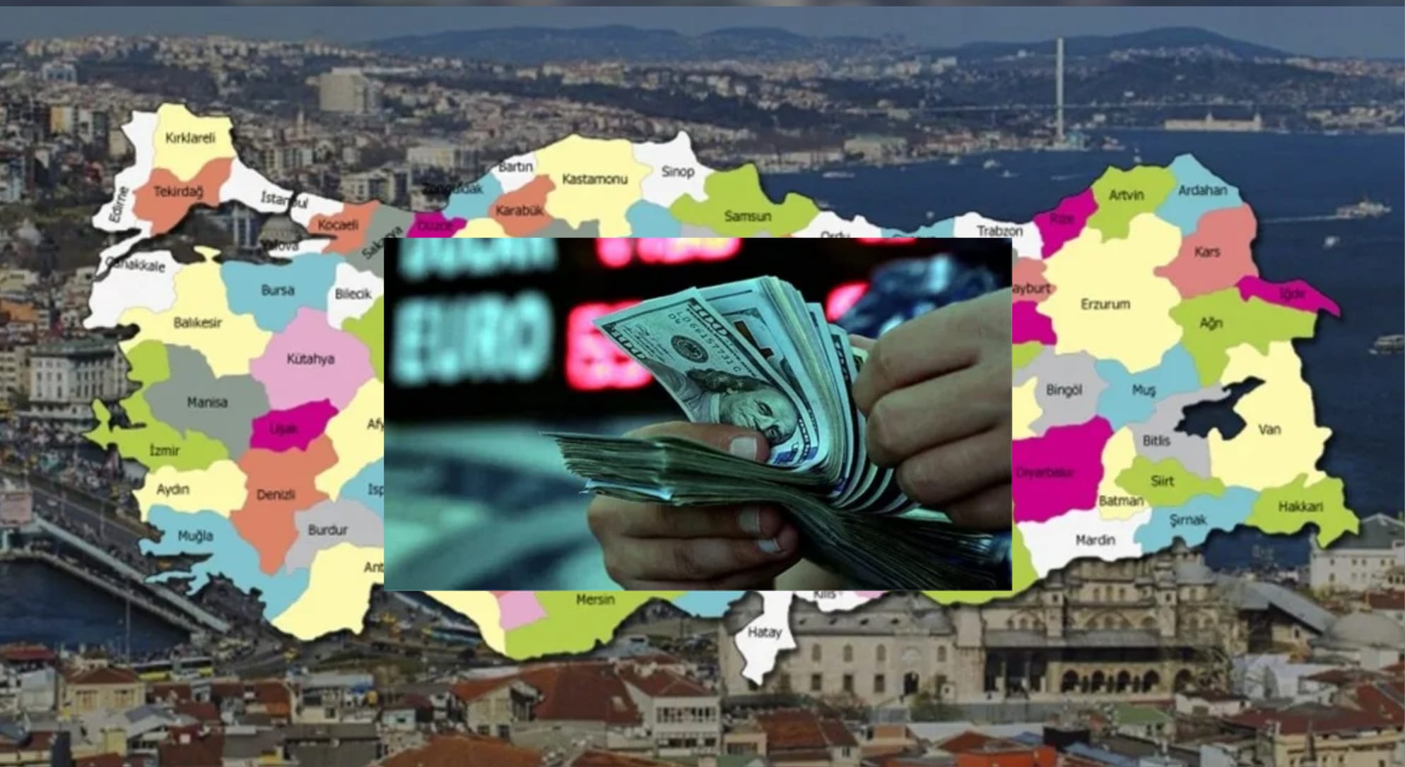 Türkiye'nin döviz zengini illeri belli oldu: Bakın 1. sırada hangi ilimiz çıktı?