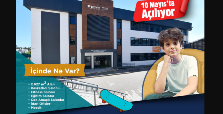 Mattia Ahmet Minguzzi Spor Kompleksi Pendik’te Açılıyor