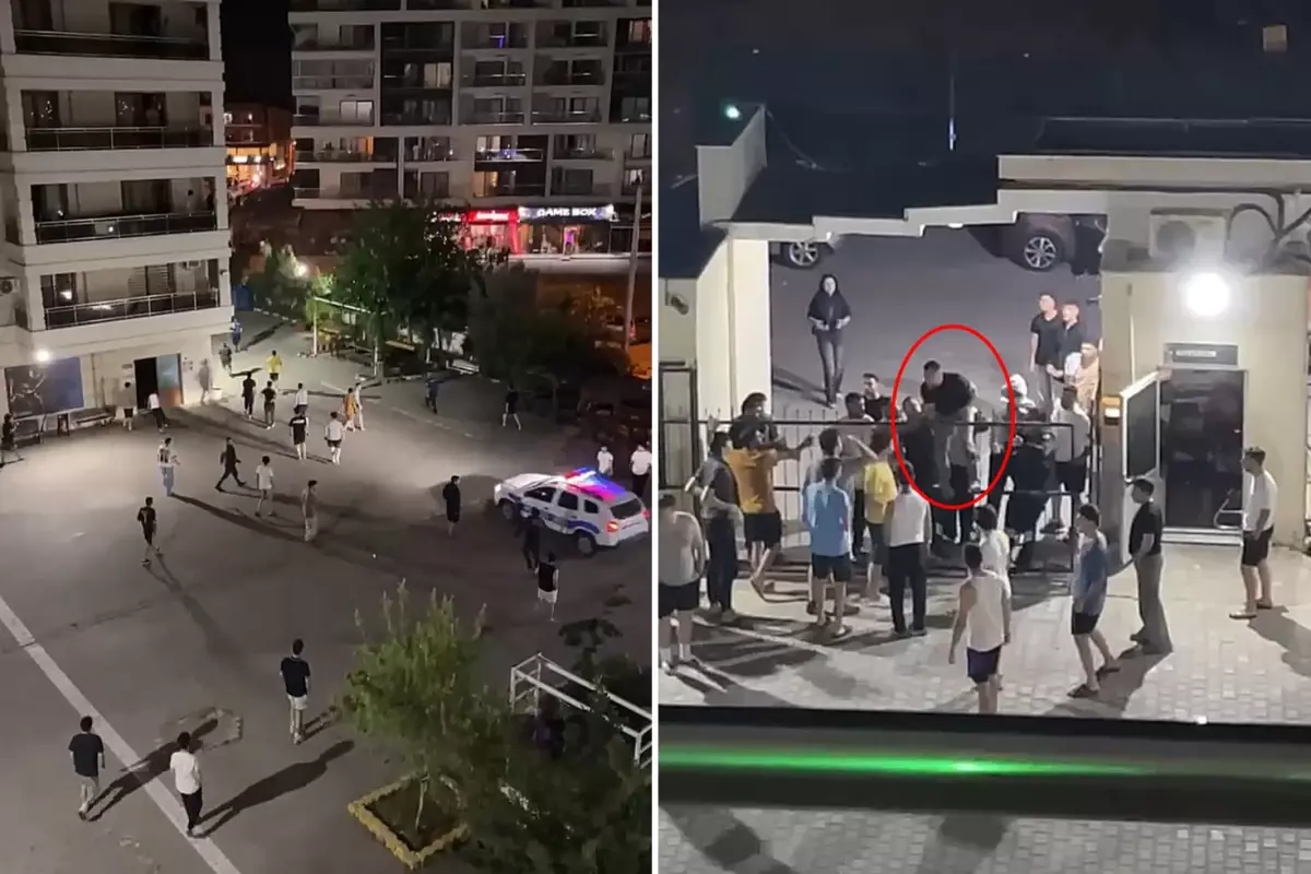 KYK yurdunda hareketli gece! Kapıdan atlayıp içeri giren grup terör estirdi!