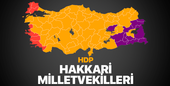 HDP Hakkari Milletvekilleri 2018 – Hakkari’de HDP kaç milletvekili çıkardı?