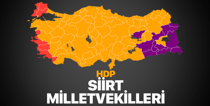 HDP Siirt Milletvekilleri 2018 – Siirt’te HDP kaç milletvekili çıkardı?