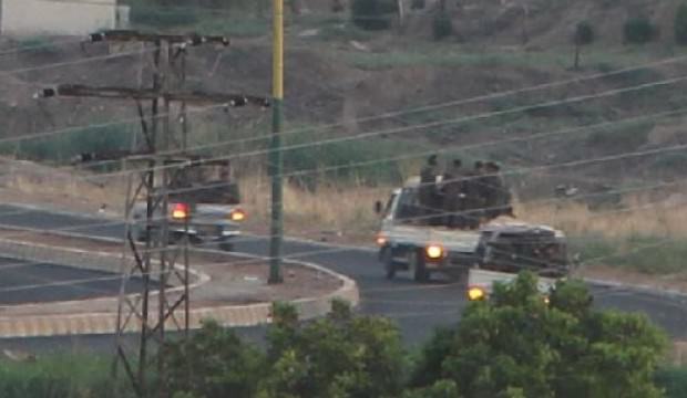3 kamyonda 50 YPG'li terörist Mardin'den görüntülendi!