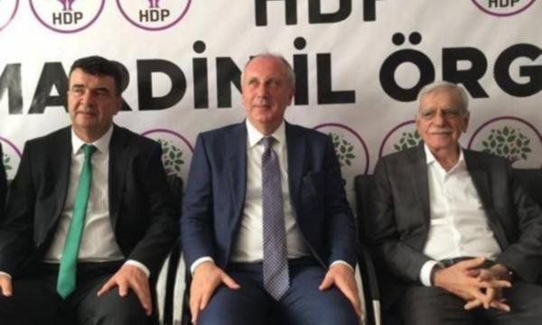 Muharrem İnce'den görevden alınan HDP'li isme ziyaret!