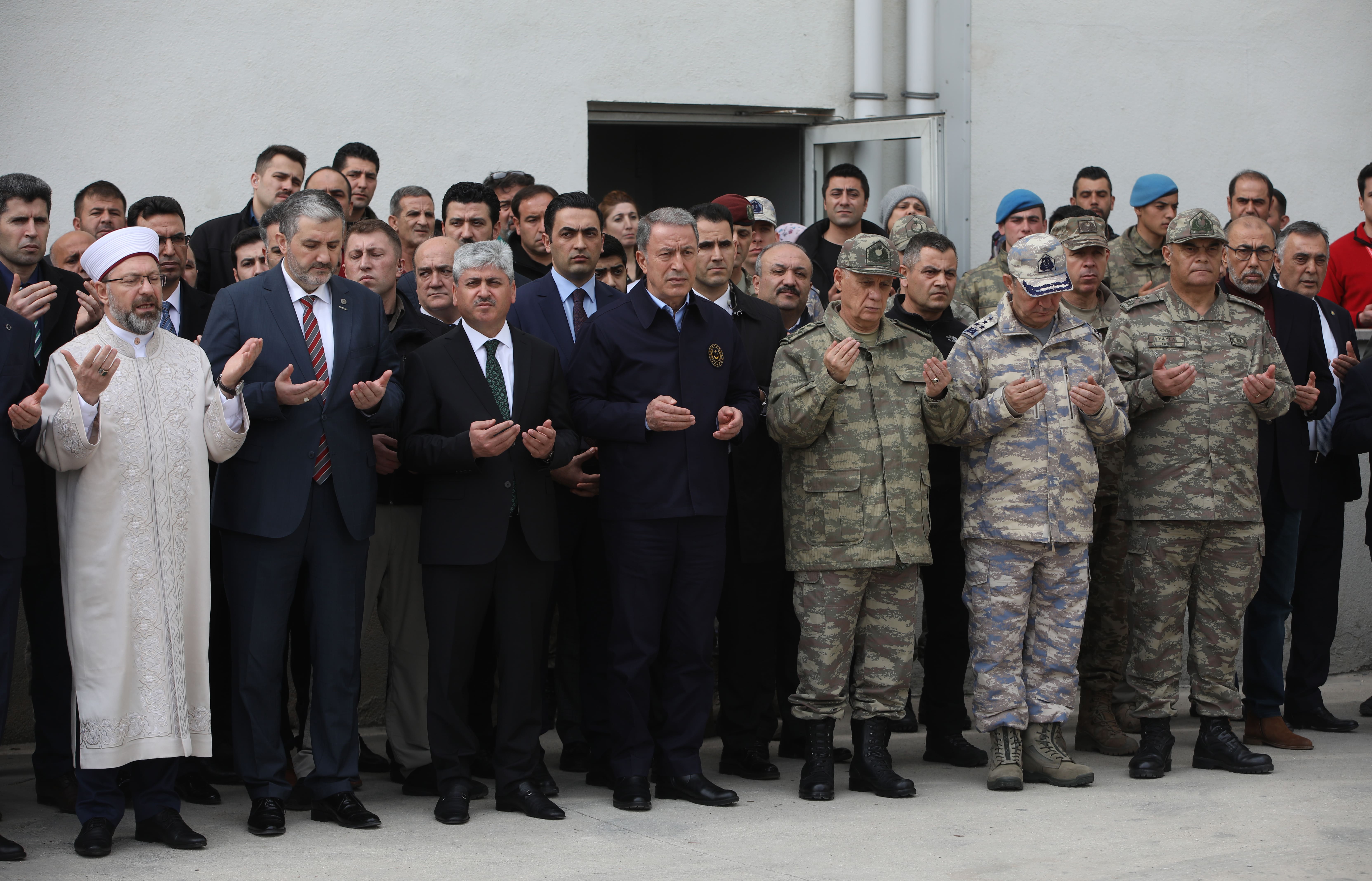 Şehitlerimiz törenle memleketlerine uğurlandı