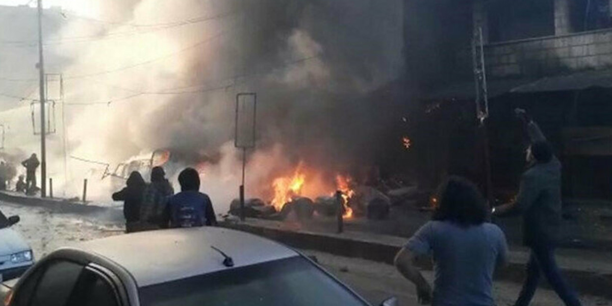Afrin'de bombalı saldırı! Ölü ve yaralılar var