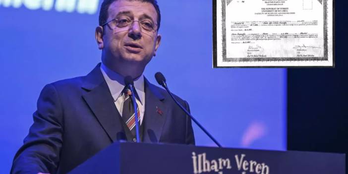 CHP'li vekilden ilginç savunma! İmamoğlu'nun şaibeli diploması hakkında, ‘Adam öldürse kimse soruşturmaz’