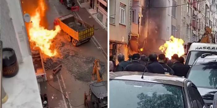 Avcılar'da hareketli dakikalar: 4 katlı binada doğal gaz patladı!