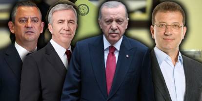 İmamoğlu'nun tutuklanması sonrası çarpıcı anket sonucu! Erdoğan muhalefetin 3 adayına karşı yarıştı