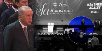 Erdoğan'a telefon gelince salondan ayrıldı: Program sırasında kimden telefon geldi?
