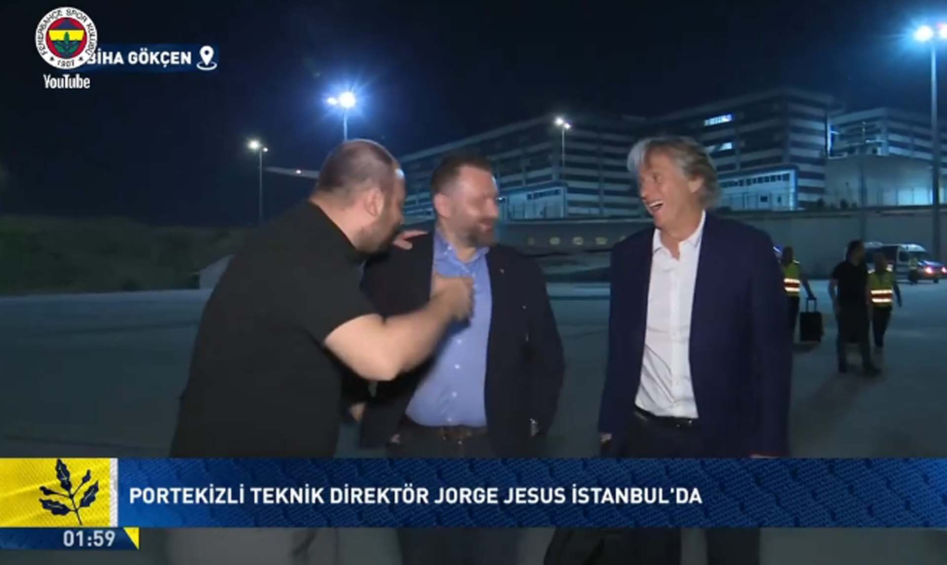 Sarı lacivertlilerin bekleyişi son buldu! Fenerbahçe'nin yeni teknik direktörü Jorge Jesus İstanbul'a geldi